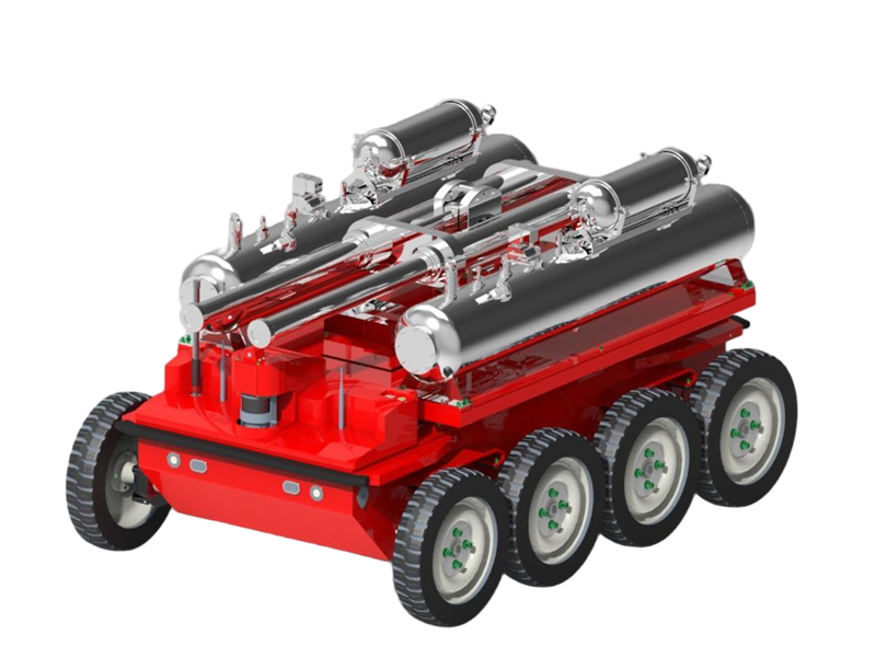 T3A04 Atomizing Fire Extinguishing Robot 
